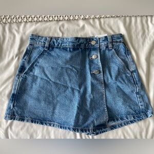 ZARA jean skort